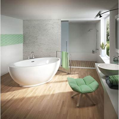 Bain Ultra Opalia 6839 Off-centered Right Tub - White