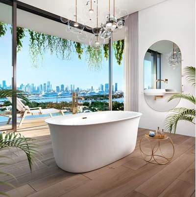 Bain Ultra Vibe Design 6033 Tmu - White