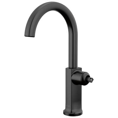 Brizo Kintsu Bar Faucet with Arc Spout - Less Handle - Matte Black