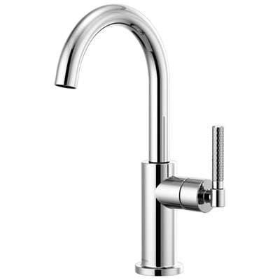 Brizo Litze Bar Faucet with Arc Spout and Knurled Handle Kit - Chrome by Brizo