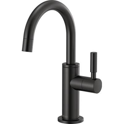 Brizo Solna Beverage Faucet with Arc Spout - Matte Black by Brizo