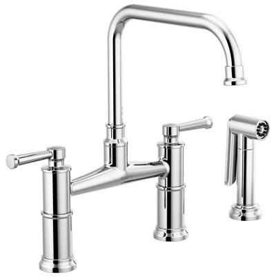 Artesso Bridge Faucet with Side Sprayer