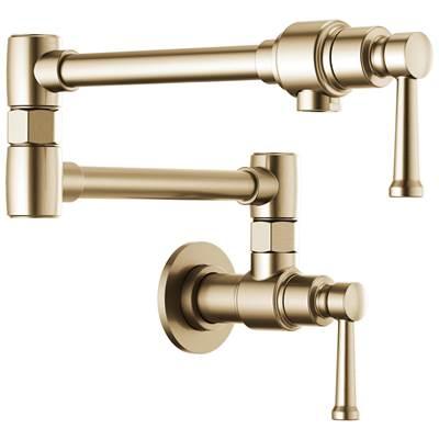Artesso Wall Mount Pot Filler - Luxe Gold by Brizo