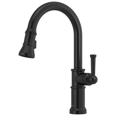 Brizo Artesso Single Handle Pull-down Kitchen Faucet - Matte Black