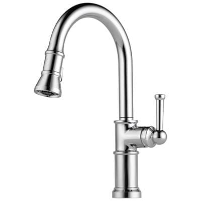 Brizo Artesso Single Handle Pull-down Kitchen Faucet - Chrome