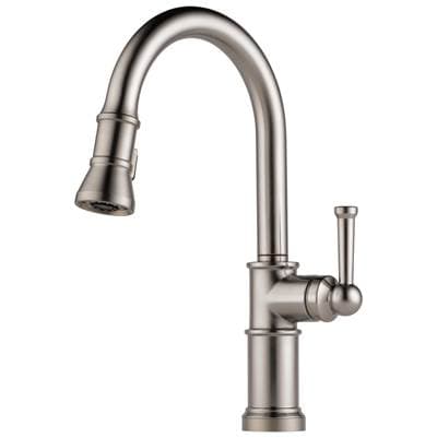 Brizo Artesso Single Handle Pull-down Kitchen Faucet - Stainless by Brizo