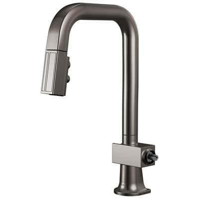 Brizo Frank Lloyd Wright Pull-down Prep Faucet with Square Spout - Less Handle - Brilliance Black...