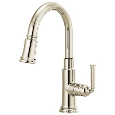 Brizo Rook Pull-down Prep Faucet - Polished Nickel by Brizo