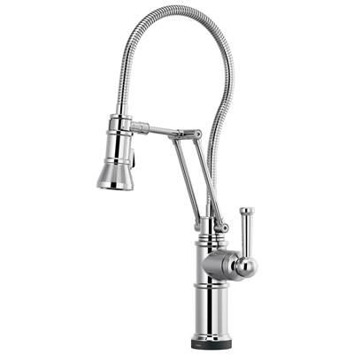 Artesso SmartTouch Articulating Kitchen Faucet With Finished Hose