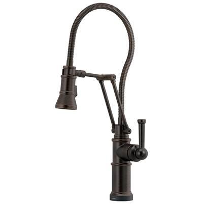Artesso SmartTouch Articulating Kitchen Faucet With Finished Hose