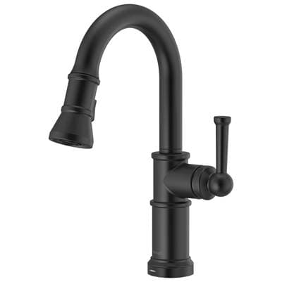 Brizo Artesso Smarttouch Pull-down Prep Faucet - Matte Black by Brizo