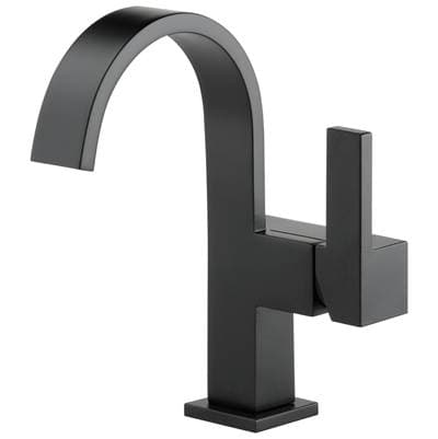 Brizo Siderna Single-handle Lavatory Faucet 1.5 GPM - Matte Black by Brizo