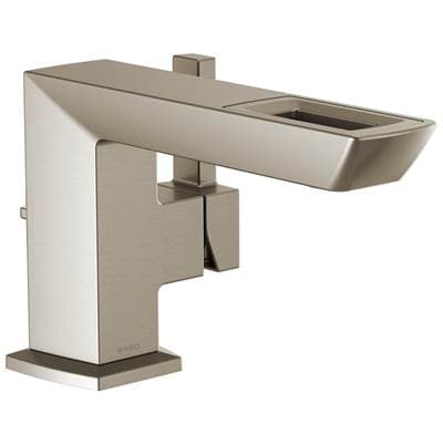 Brizo Vettis Single-handle Lavatory Faucet with Open-flow Spout 1.2 GPM - Luxe Nickel by Brizo