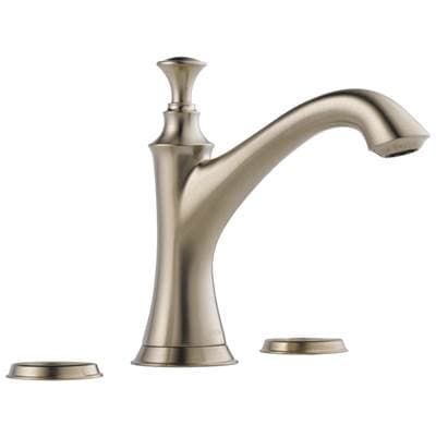 Brizo Baliza Widespread Lavatory Faucet - Less Handles 1.2 GPM - Brushed Nickel by Brizo