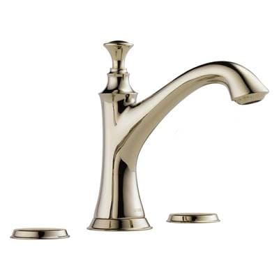 Brizo Baliza Widespread Lavatory Faucet - Less Handles 1.5 GPM - Polished Nickel