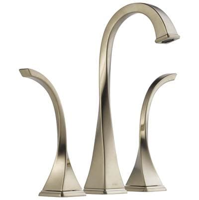 Brizo Virage Widespread Vessel Lavatory Faucet 1.2 GPM - Brushed Nickel by Brizo