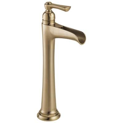 Brizo Rook Single-handle Vessel Lavatory Faucet with Channel Spout 1.5 GPM - Luxe Gold by Brizo