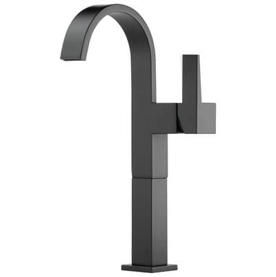 Brizo Siderna Single-handle Vessel Lavatory Faucet 1.5 GPM - Matte Black by Brizo