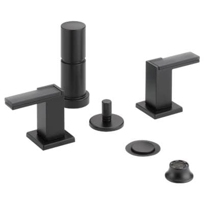 Brizo Siderna Bidet Faucet - Less Handles - Matte Black by Brizo