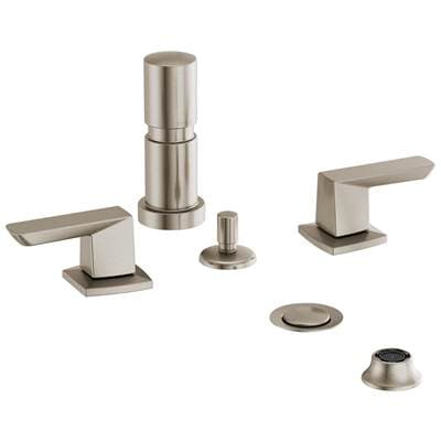 Brizo Vettis Two-handle Bidet Faucet - Luxe Nickel