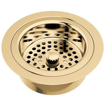 Brizo Other Kitchen Sink Flange with Strainer - Polishedgold