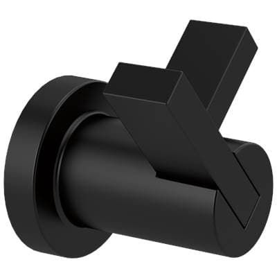 Brizo Litze Double Robe Hook - Matte Black by Brizo