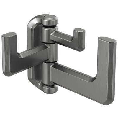 Brizo Levoire Hinged Robe Hook - Luxe Steel