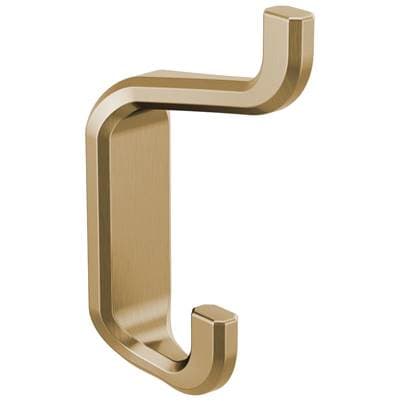 Brizo Levoire Double Robe Hook - Luxe Gold by Brizo