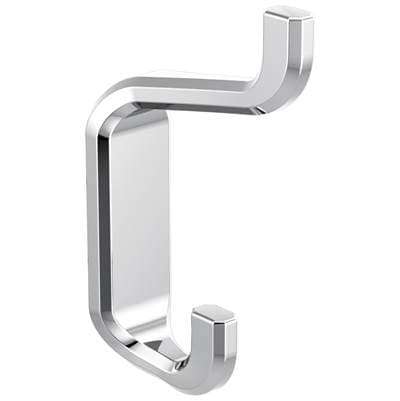 Brizo Levoire Double Robe Hook - Chrome by Brizo
