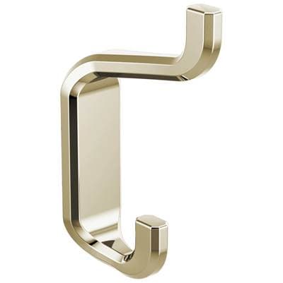 Brizo Levoire Double Robe Hook - Polished Nickel by Brizo