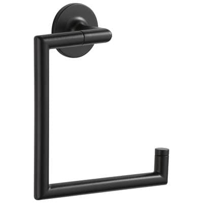 Brizo Odin Towel Ring - Matte Black by Brizo