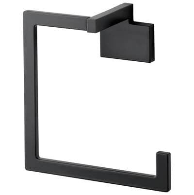 Brizo Siderna Towel Ring - Matte Black by Brizo