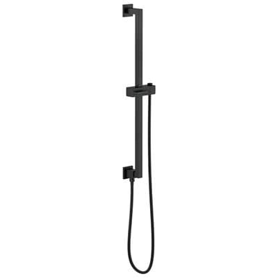 Brizo Universal Showering Linear Square Slide Bar with Hose - Matte Black