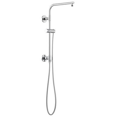 Universal Showering 18'' Linear Round Shower Column - Chrome