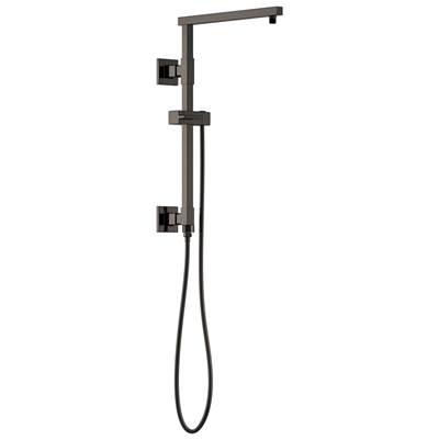 Other 18'' Linear Square Shower Column - Brilliance Black Onyx