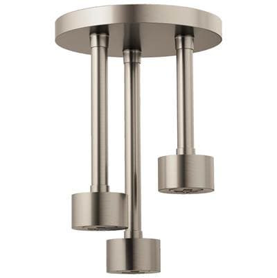 Brizo Universal Showering Linear Round Single-function H2okinetic Pendant Raincan Shower Head -...