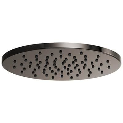 Brizo Other 12'' Linear Round Single-function Raincan Shower Head - 1.75 GPM - Brilliance Black Onyx