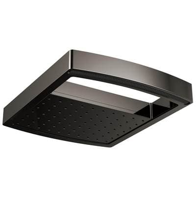 Brizo Kintsu 14'' Dual Waterway Multi-function Raincan Shower Head - 2.5 GPM - Brilliance Black Onyx