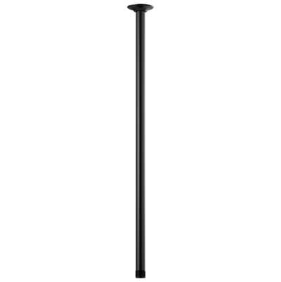 Brizo Universal Showering 24'' Ceiling Mount Shower Arm and Round Flange - Matte Black