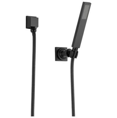 Brizo Siderna Single-function Wall Mount Hand Shower - Matte Black by Brizo