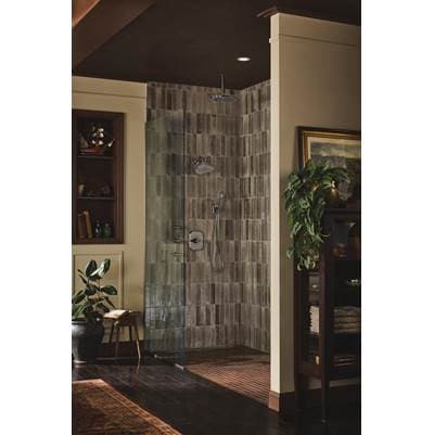 Brizo Beaucleree H2okinetic(r) Multi-function Shower Head - Brilliance Black Onyx