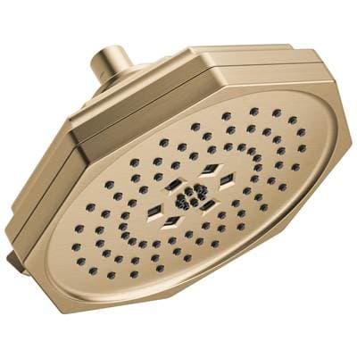 Brizo Beaucleree H2okinetic(r) Multi-function Shower Head - Luxe Gold