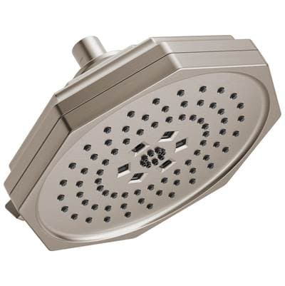 Brizo Beaucleree H2okinetic(r) Multi-function Shower Head - Luxe Nickel by Brizo