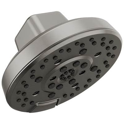 Brizo Levoire H2okineticround Multi-function Showerhead - Luxe Steel