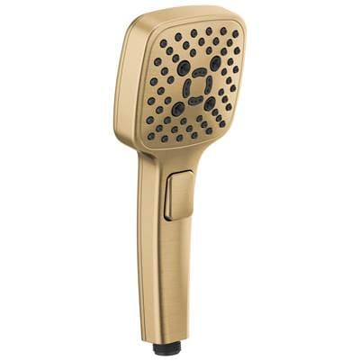 Brizo Universal Showering Linear Square Multi-function Hand Shower - Luxe Gold