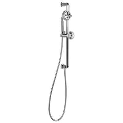 Brizo Litze Hand Shower | 3-Function | H2Okinetic Technology | Slide Bar - Chrome