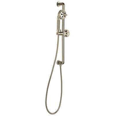 Brizo Litze Hand Shower | 3-Function | H2Okinetic Technology | Slide Bar - Polished Nickel by Brizo