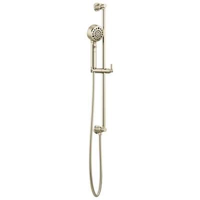 Brizo Invari H2okineticmulti-function Slide Bar Handshower - Polished Nickel by Brizo