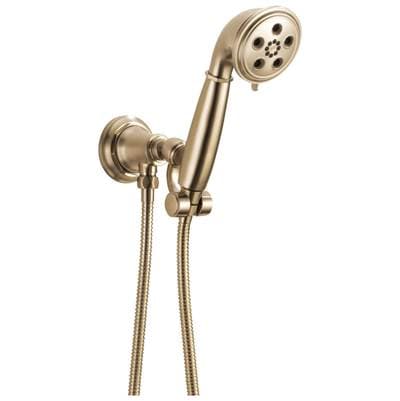 Brizo Rook Wall Mount Handshower with H2okinetic Technology - Luxe Gold