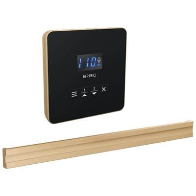 Brizo Other Square + Bilateral Steam Set - Lumicoat Polished Gold by Brizo